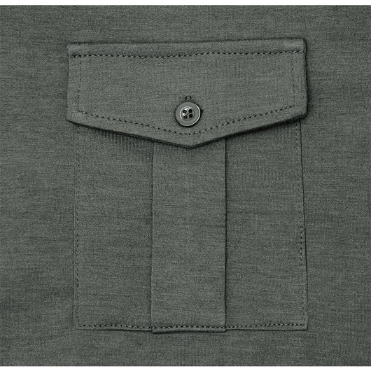 Camisa Clásica de Manga Larga Estilo Europeo para Hombre - Image 43
