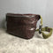Bolsa Bandolera de Cuero Vacuno con Pliegues Vintage para Hombre