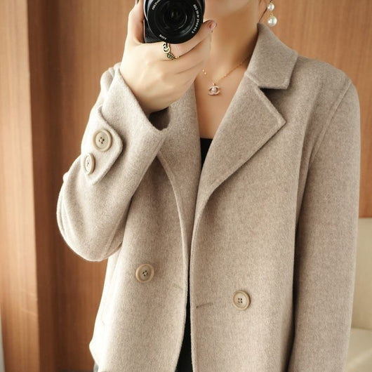 Blazer Ejecutivo de Lana Sintética para Mujer
