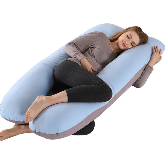 Almohada de Maternidad en U con Soporte Abdominal - Cojín Ergonómico para Embarazadas - Image 2