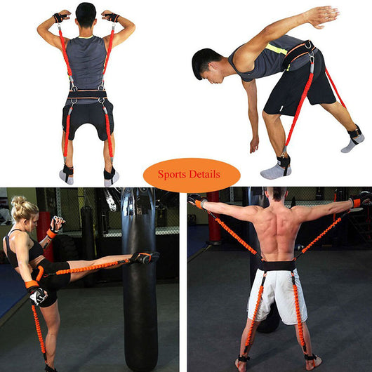 Cinturón de Entrenamiento de Resistencia 150 lbs para Boxeo, CrossFit y Deportes de Combate - Image 17
