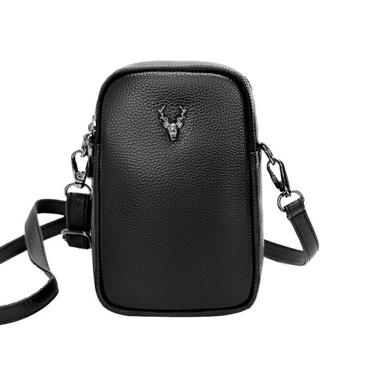 Bolso Bandolera de Cuero Multicapa para Celular y Documentos - Image 14
