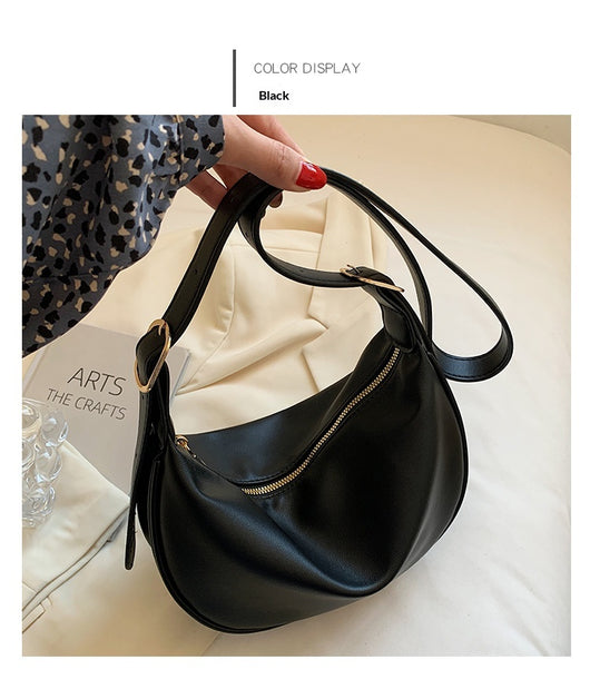 Bolso Bandolera Dumpling Ajustable de Un Hombro - Image 15