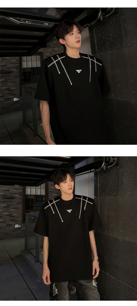 Playera Casual Hombres con Hombreras - Diseño Moderno para Verano - Image 11