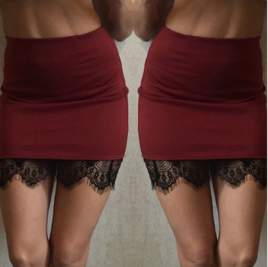 Falda Elegante de Encaje con Cierre Rápido - Image 2