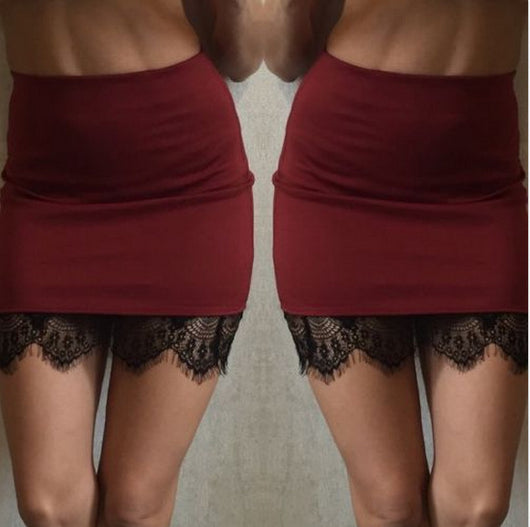 Falda Elegante de Encaje con Cierre Rápido - Image 2