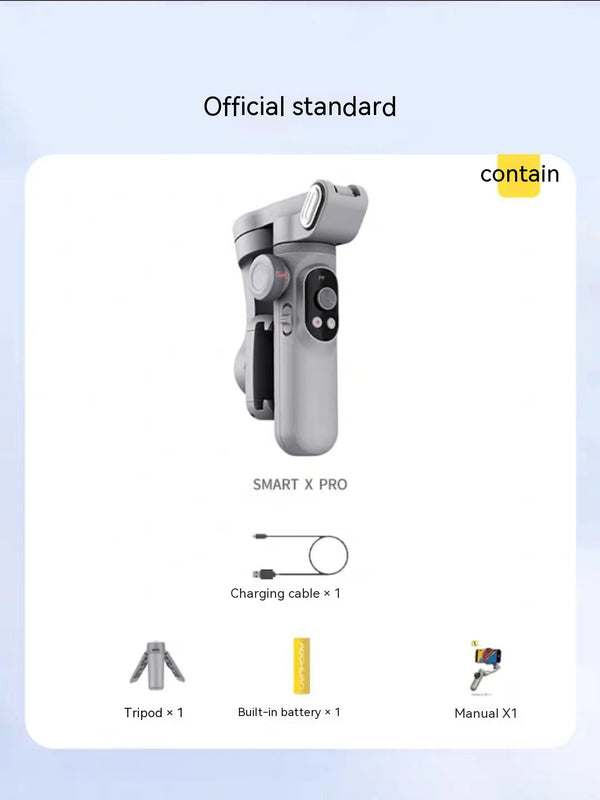 Estabilizador PTZ Móvil Pro con Inteligencia Artificial Antivibraciones de Tres Ejes - Image 3