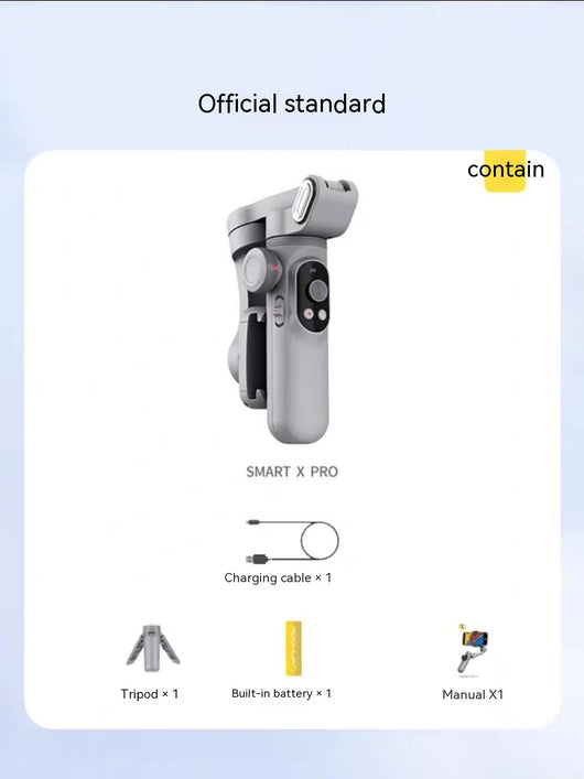 Estabilizador PTZ Móvil Pro con Inteligencia Artificial Antivibraciones de Tres Ejes - Image 3
