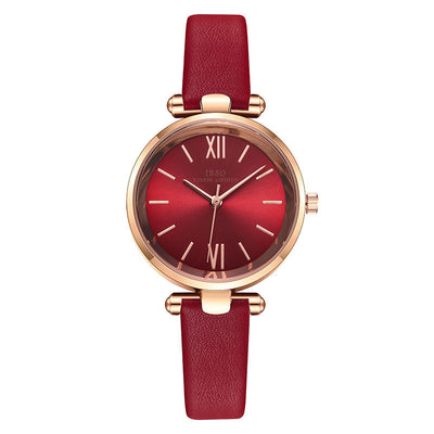 Reloj de Cuarzo Impermeable para Estudiantes - Diseño Minimalista en Cuero - Image 12