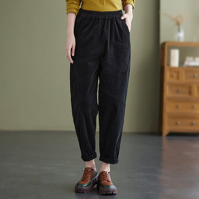 Pantalones Casual de Pana Slim Fit Multiuso - Image 11
