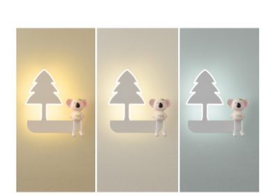 Lámpara de Pared Infantil con Protección Ocular - Diseño Divertido para Niños y Niñas - Image 16