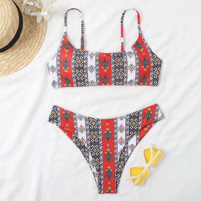 Bikini Reversible Degradado Multicolor - Traje de Baño Versátil - Image 5