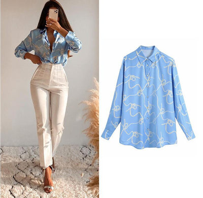 Camisa Estampado Animal con Textura - Image 7