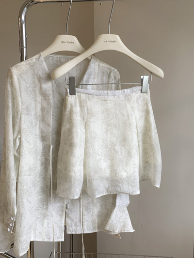 Blusa Tencel Estilo Chino para Mujer - Traje Moderno - Image 5