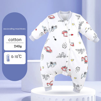 Pijama de una pieza para bebé otoño e invierno - Image 9