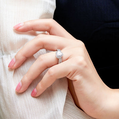 Anillo de Plata 925 Corazón Amor - Diseño Europeo y Americano para Mujer - Image 7