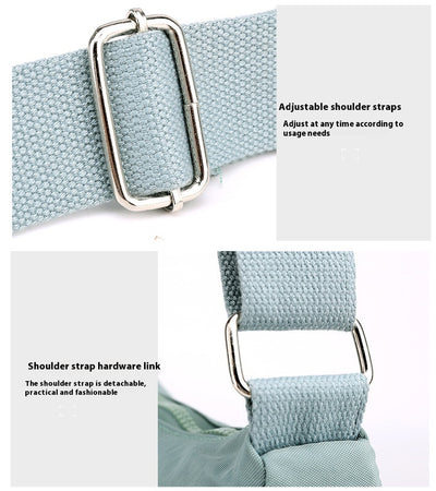 Bolsa Mensajera Unisex Nylon Ligera - Diseño Minimalista y Funcional - Image 38