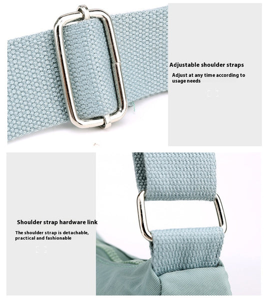 Bolsa Mensajera Unisex Nylon Ligera - Diseño Minimalista y Funcional - Image 38