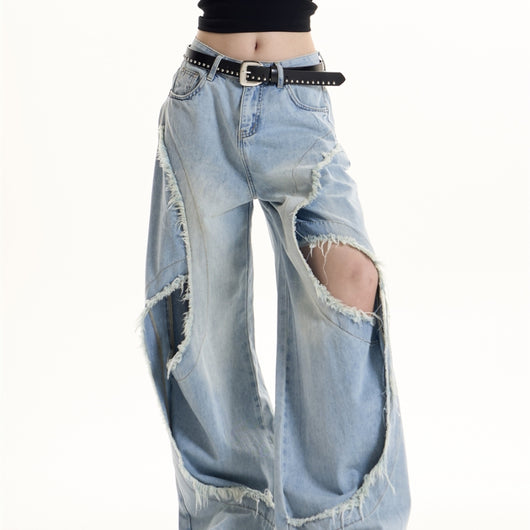 Jeans Retro Americano Diseño Hot Girl
