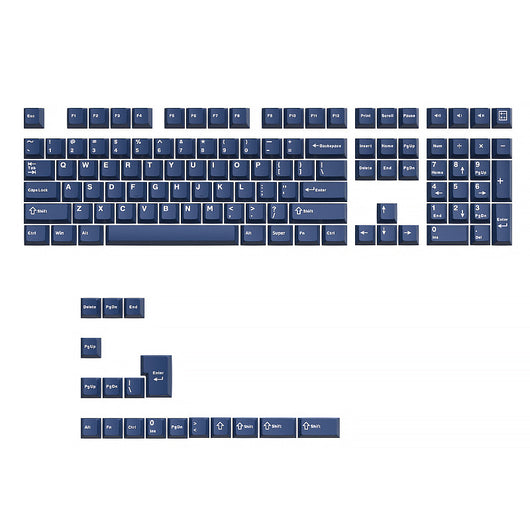 Keycap Grabado en PBT Bicolor Azul con Altura Personalizada - Image 6