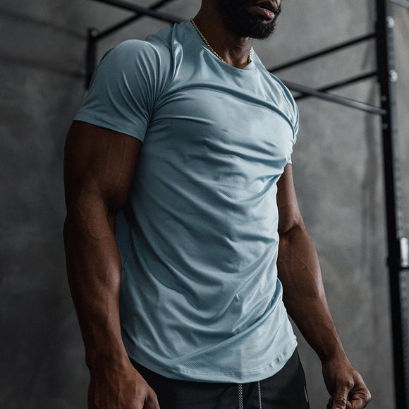 Playera Deportiva de Manga Corta para Hombre