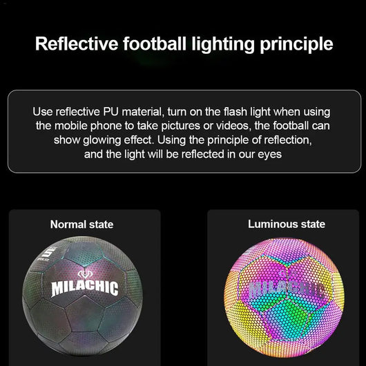 Balón de Fútbol Reflectante Números 4 y 5 - Image 15