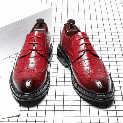 Zapatos de Cuero para Hombre con Punta Afilada y Caña Media - Image 21
