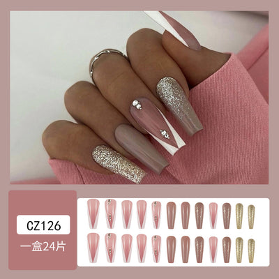 Uñas Postizas de Diamante Resistente - Diseño Europeo Premium - Image 19