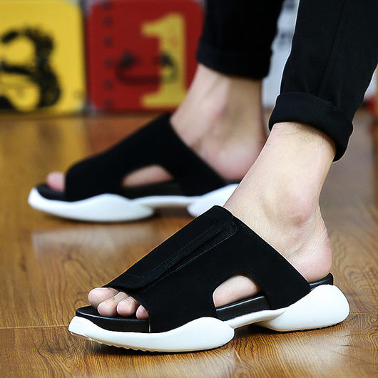 Sandalias Playeras Antideslizantes Estilo Romano para Hombre - Image 6