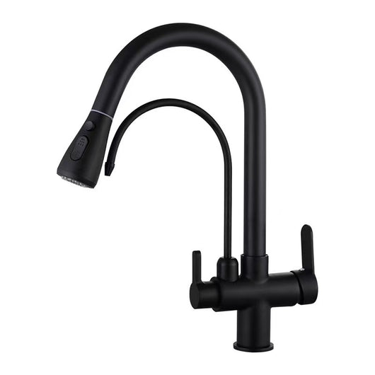 Grifo Purificador de Agua Telescópico con Tubo de Resorte para Cocina - Image 4