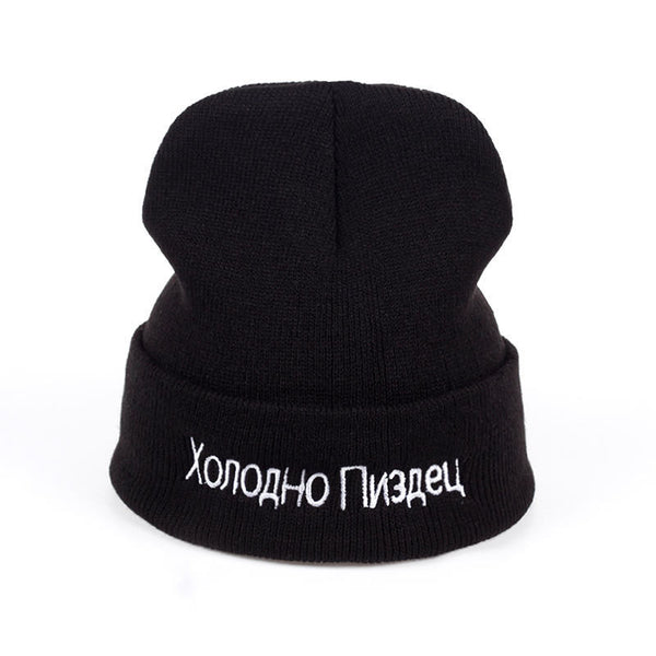 Gorros Tejidos con Bordado para Hombre y Mujer