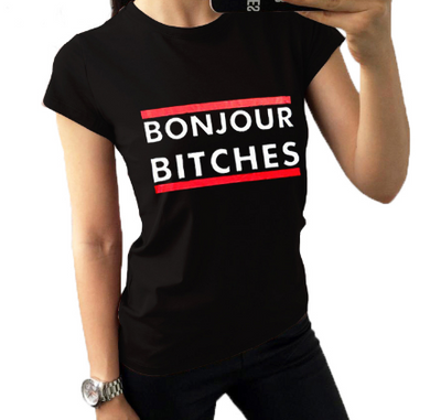 Camisetas Casuales con Estampado de Letras para Mujer - Image 4