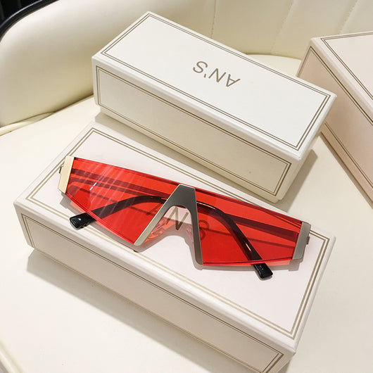 Gafas de Sol Triangulares Trendy para Hombre y Mujer - Estilo Hip Hop