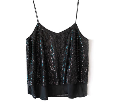 Vestido de Fiesta Escotado Brillo Diseño Europeo - Estilo Discoteca Exclusivo - Image 3