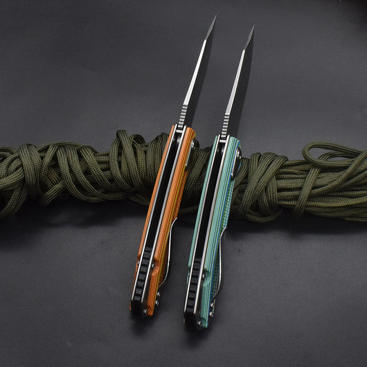 Cuchillo Plegable para Frutas con Mango de Espina de Acero - Image 10
