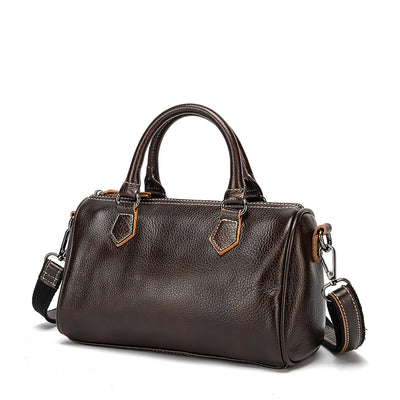 Bolso Retro de Cuero Genuino para Mujer - Diseño Casual y Portátil - Image 21