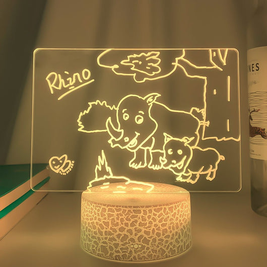Tablero de Mensajes LED 3D con Escritura Personalizada - Image 9