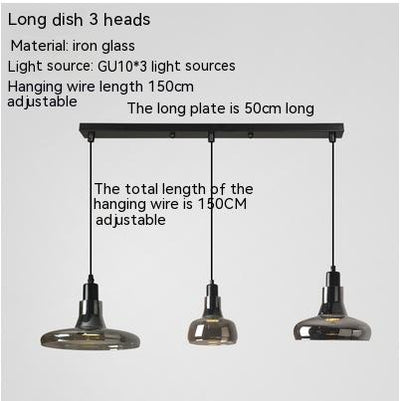 Lámpara Colgante LED de Cristal Artístico con Efecto Sombra - Image 7