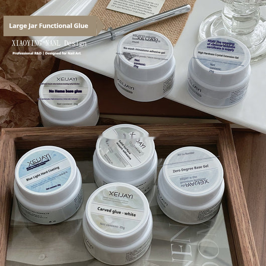 Gel Base Constructor Blanco para Uñas - Refuerzo y Modelado Profesional