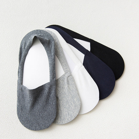 Pack 10 Calcetines Invisibles de Algodón para Hombre con Suela Antideslizante - Image 3