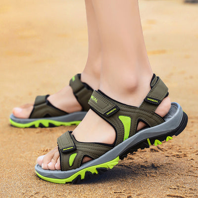 Sandalias de Cuero para Hombre - Calzado de Playa Talla Extra Grande - Image 6