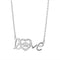 Beating Heart S925 Silver Platinum Love Necklace