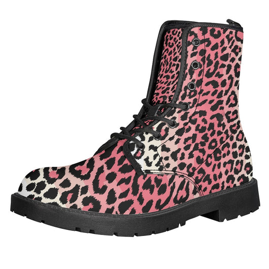 Botas Martin de Cuero para Mujer con Estampado y Tacón Bajo - Image 2