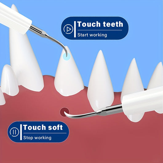 Limpiador Ultrasónico de Dientes para Mascotas - Kit Completo con 2 Cabezales - Image 3