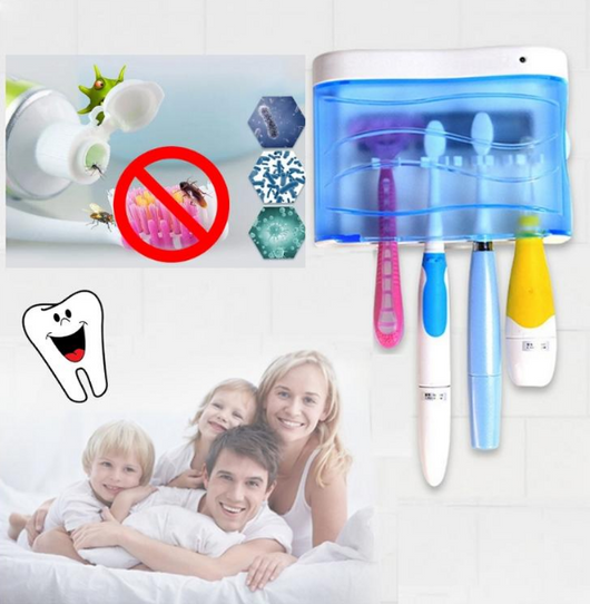 Organizador de Cepillos con Esterilizador UV