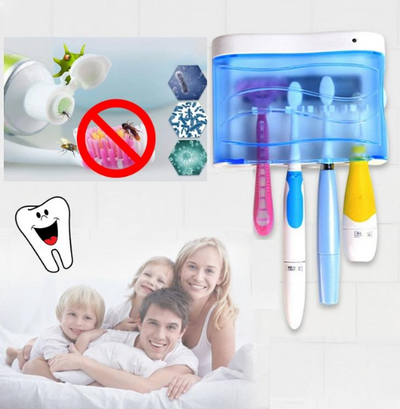 Organizador de Cepillos con Esterilizador UV