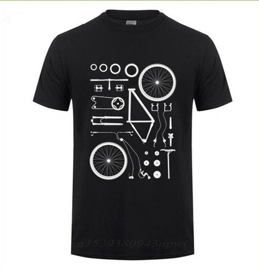 Camiseta Estampada de Manga Corta Unisex - Casual y Versátil