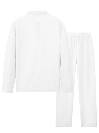 Traje Casual con Cremallera y Solapa - Pantalón Largo de Manga Larga - Image 11