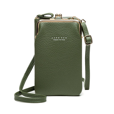 Bolso Bandolera con Patrón Lychee y Diseño Diagonal - Image 14
