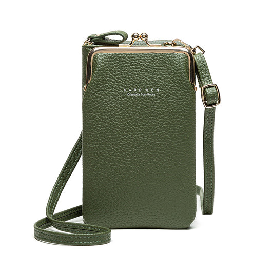 Bolso Bandolera con Patrón Lychee y Diseño Diagonal - Image 14